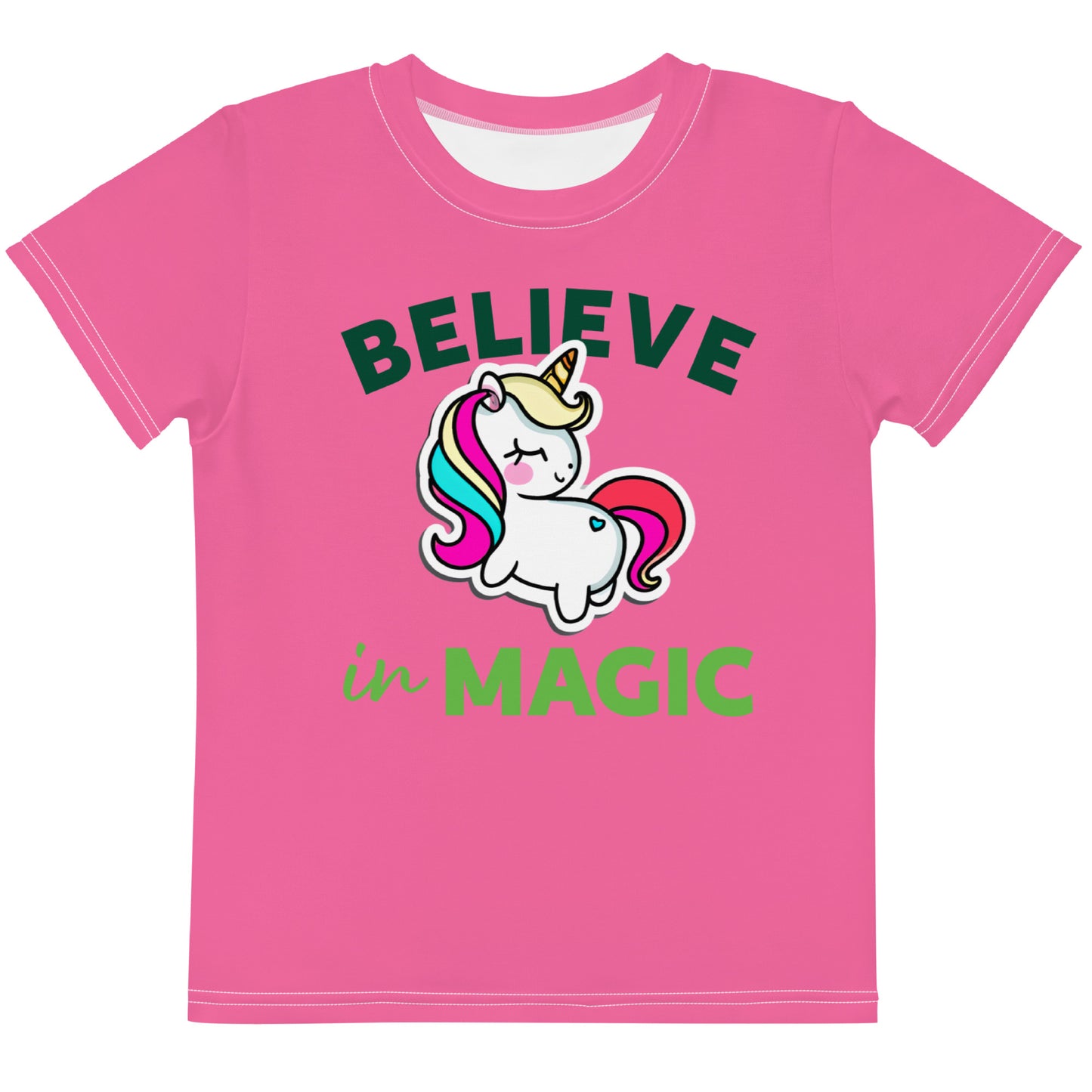 Kids T-shirt Polyester Jersey - Unicorn #2