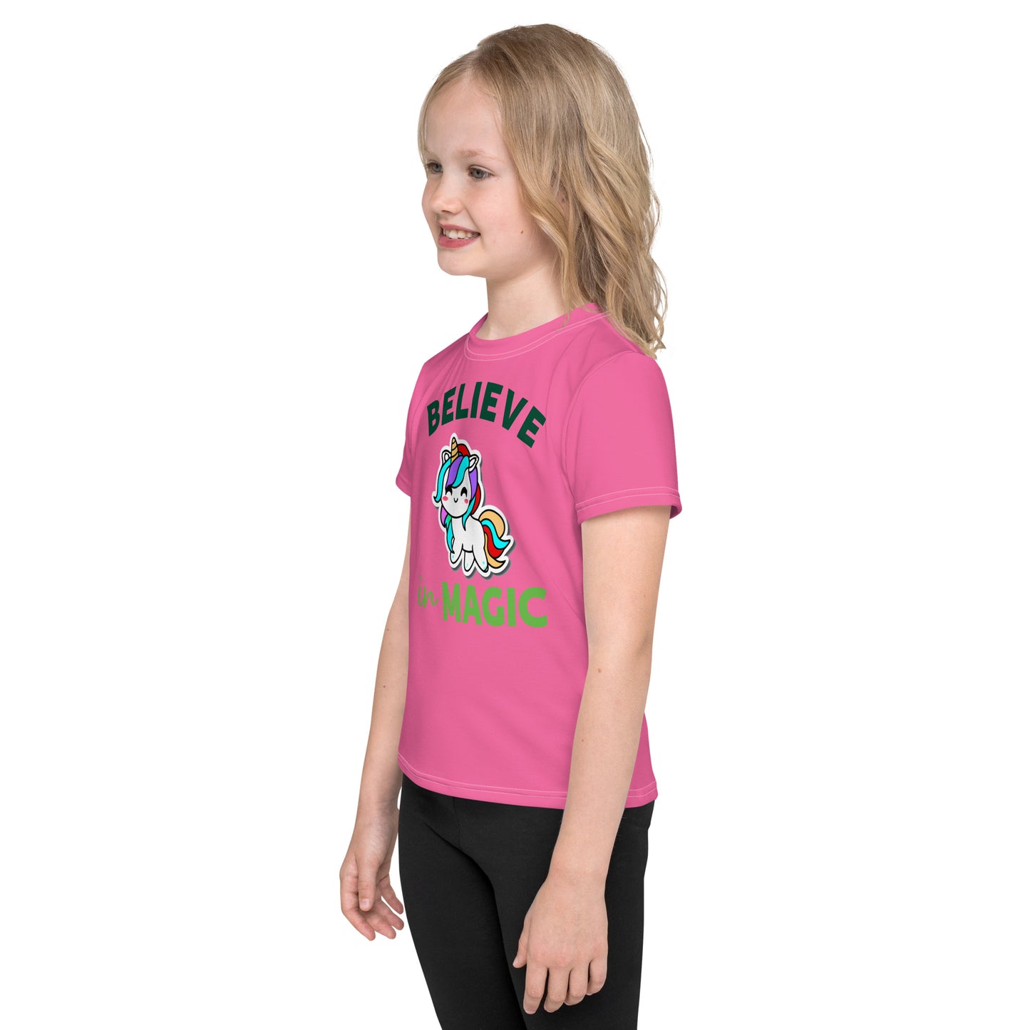 Kids T-shirt Polyester Jersey - Unicorn #1