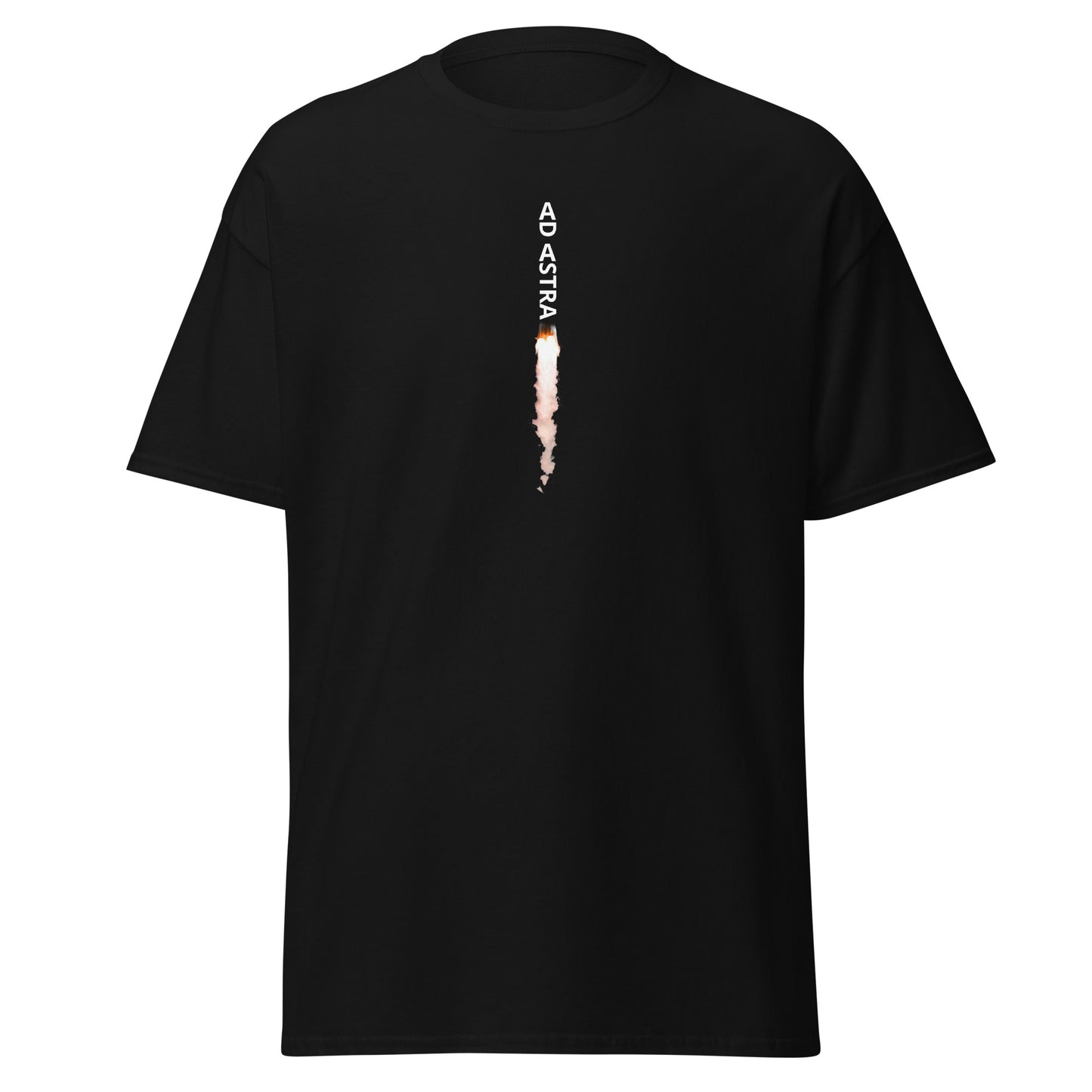 Men's classic tee - Ad Astra w/ rocket engine flame