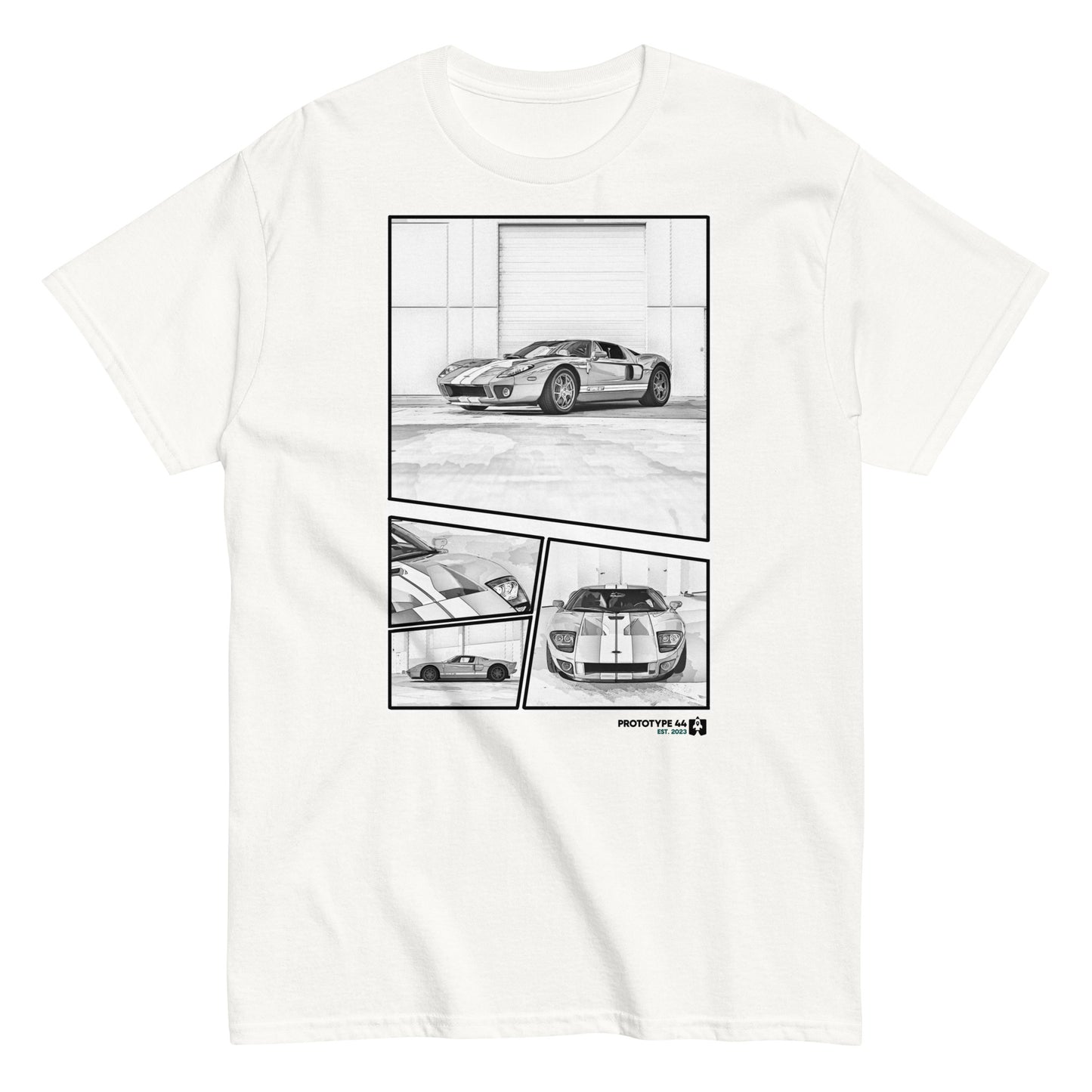 Ford GT T-Shirt on white background