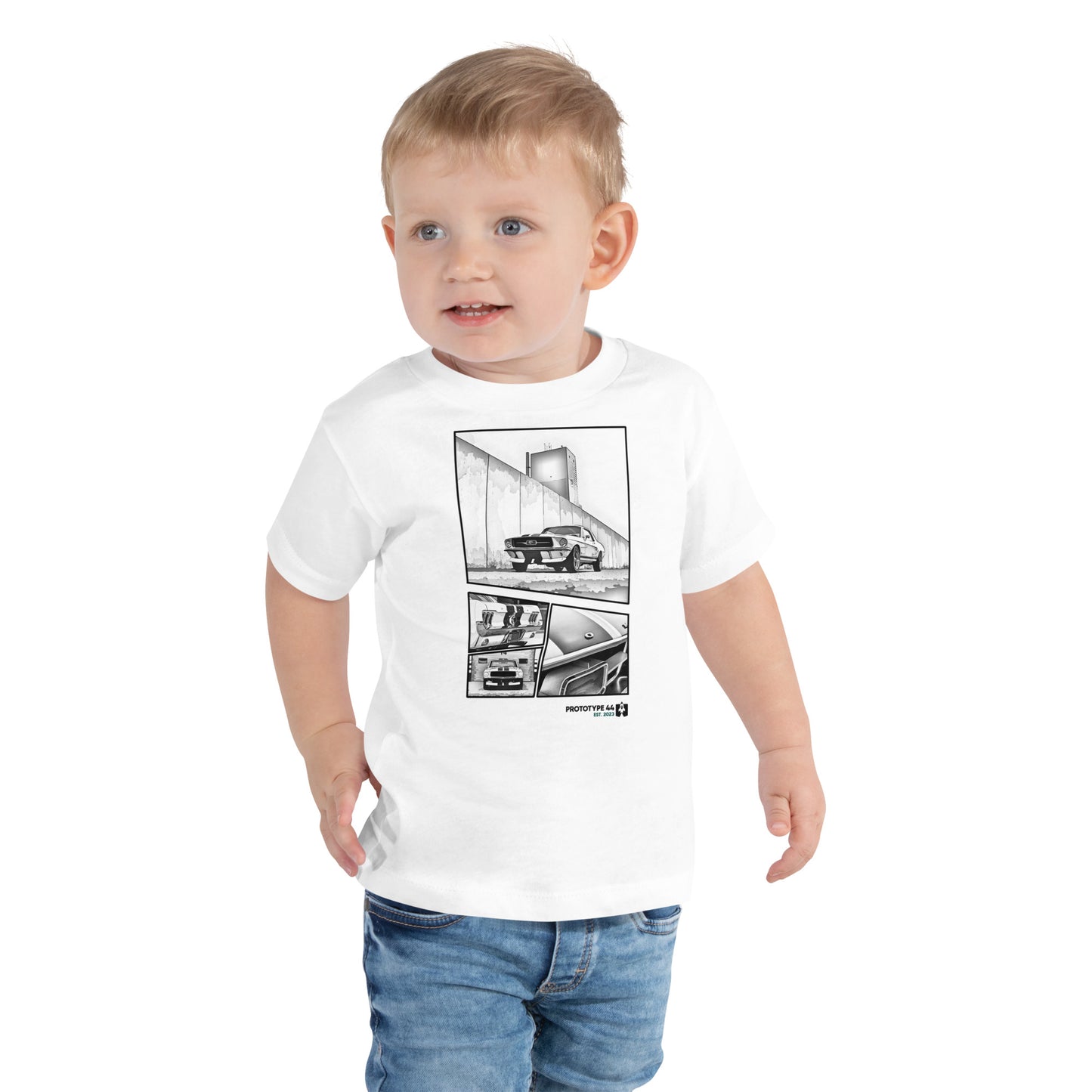 Toddler Tee - Classic Ford Mustang
